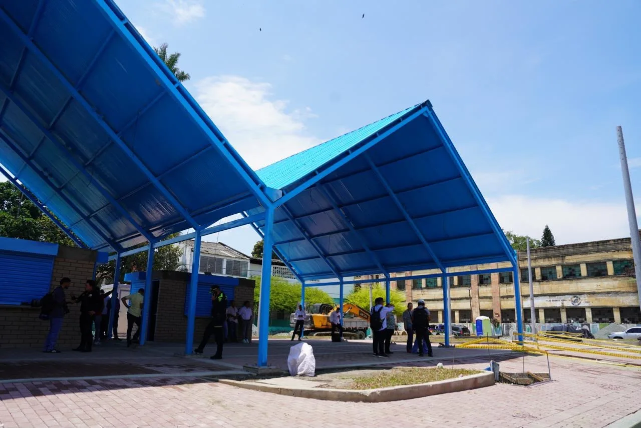 Plaza de Mercado Las Delicias de Palmira alcanza 93% de avance